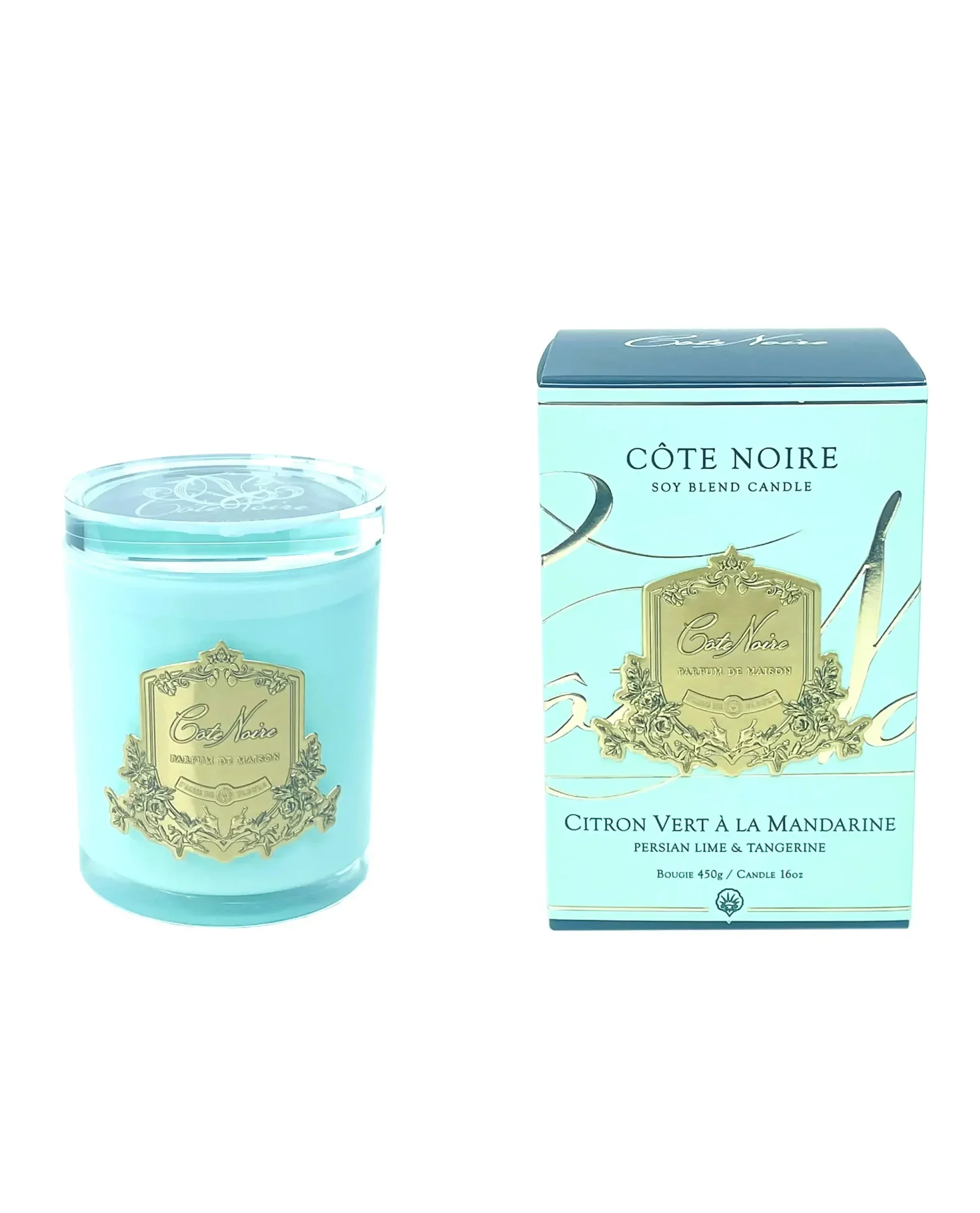 Citron Vert A La Mandarine Cote Noire Soy Candle - The Big Bunch